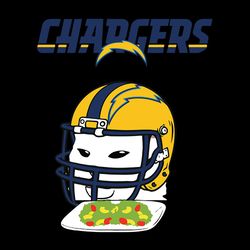 Cat Salad Los Angeles Chargers,NFL Svg, Football Svg, Cricut File, Svg