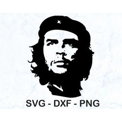 Che SVG Cut File PNG DXF High Quality Easy to Use Instant Download Digital File