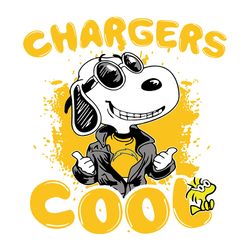 Snoopy Cool Team Los Angeles Chargers,NFL Svg, Football Svg, Cricut File, Svg