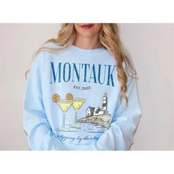 Montauk Bachelorette Comfort Colors Sweatshirt | Long Island Bachelorette Party The Hamptons The End Out East, Montauk L