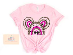 animal print rainbow Disney Shirt  Animal Kingdom themed Dis