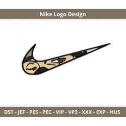 Hokage's Nike Spirit-Kakashi Logo Embroidery Design