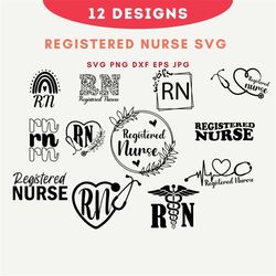 Nurse Svg, Rn Nurse Svg, Medical Svg, Nurse Clipart, Stethoscope Svg, Nurse Svg Bundle, Er Nurse Shirt, Nurse Flag Svg,