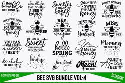 Bee SVG Bundle Vol-4