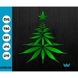 cannabis christmas tree svg file, marijuana christmas tree svg, png,marijuana svg, christmas tree svg,digital download c