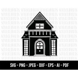 COD765- House svg, house clipart, family svg, family clipart, House Frame Cut Files, House Outline Vector Files, Real Es