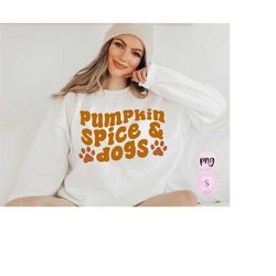 Fall dogs png, Dog design, Spooky Vibes, Pumpkin Season png, Thankful, Pumpkin Spice Coffee, Retro fall, PNG, Sublimatio
