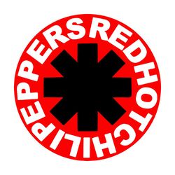 Red Hot Chili Peppers Logo SVG, Rock Band Design SVG