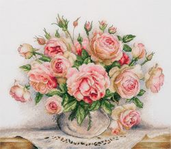Embroidery kit PANNA "Bouquet of roses"