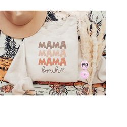 Mama PNG, Mama Bruh Png, Sublimation Png, Retro Mama Png, Sublimation Design, Mom Png, Mama Shirt Design, Mother's Day P