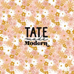 ditsy retro floral seamless pattern file - boho retro spring seamless pattern, blush pink, gold caramel daisy fabric pat