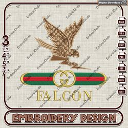 NCAA Air Force Falcons Gucci Embroidery Design, NCAA Embroidery Files, NCAA Machine Embroidery. Digital File