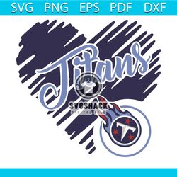 Tennessee Titans Heart Svg, Sport Svg, Tennessee Titans Svg, Tennessee Titans Football Team Svg, Tennessee Titans Logo S