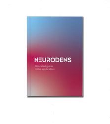 NEURODENS ILLUSTRATED complete GUIDE,  English paper manual, Denas therapy- ENGLISH