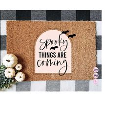Spooky Things SVG, Ghoul Squad, Hello Pumpkin Ghouls Rule, Fall Pumpkin Spice Coffee Retro Cozy Autumn Printable PNG Sub