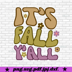 Its Fall Yall Png, Retro Fall Png, Thanksgiving Png,hallowen png