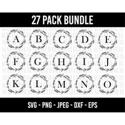COD208-Split Monogram SVG Bundle/Frame Svg Bundle/Monogram Frame Alphabet/svg/Hand-drawn clipart/Cut Files Cricut/Silhou