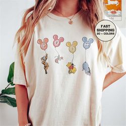 Cute Bear Shirt, Disney Winnie The Pooh Tshirt, Disneyland Trip Shirt, Disney Women Shirt, Disney Kids Shirt, Disney Gro