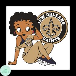 New Orleans Saints Betty Boop Svg, Sport Svg, New Orleans Saints Football Team Svg, New Orleans Saints Svg, New Orleans