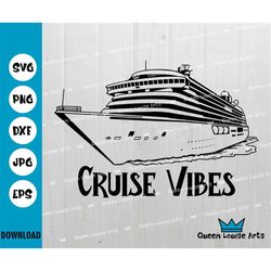 Cruise Ship SVG,Boat SVG, Travel SVG Islands Tourist Vacation Ocean Sea png T-shirt Graphics,Cut File Clipart Vector Dig