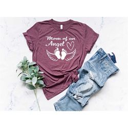 Mom Of An Angel Shirt, Mother's Day Gift, Mom Shirt, Mama Gift, Tough Mama Shirt, Strong Women Empowerment, Gift for Mom