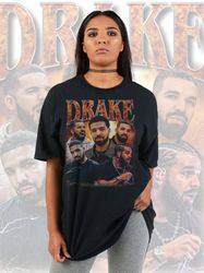 Vintage Drake Rapper T-shirt, Drake Vintage 90s Retro Graphic Tee
