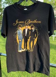 Vintage Jonas Brothers Shirt, Vintage 90sJonas Five Albums One Night Tour Shirt, Jonas Brothers Shir
