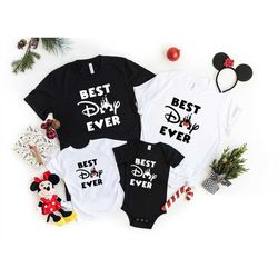 Best Day Ever Shirt, Disney Family Shirts, Matching Disney Tees, Disney Vacation Tee, Disney Couples Shirt, Mickey Minni