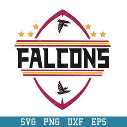 Atlanta Falcons Team Baseball Svg, Atlanta Falcons Svg, NFL Svg, Png Dxf Eps Digital File