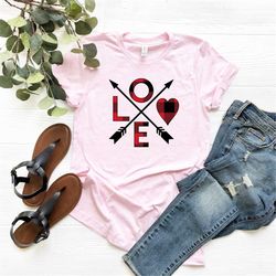 Love Arrow Shirt, Love T-shirt, Valentines Day T-shirt, Love Arrow, Valentines Shirt, Arrow Tee, Valentines T-shirt, Val