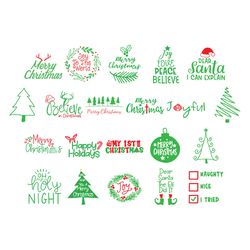 Christmas SVG Cut File Bundle Christmas Svg, Christmas Svg Files