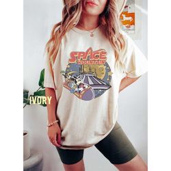 Retro Disney 90's Space Mountain Comfort Colors Shirt, Space Mountain Shirt Disneyworld Shirt, Walt Disney World Shirt,