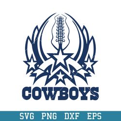 Dallas Cowboys Football Svg, Dallas Cowboys Svg, NFL Svg, Png Dxf Eps Digital File