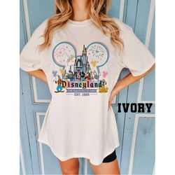 Disneyland Est 1955 California Comfort shirt, Happiest Place On Earth shirt, Disneyland Shirt, Disney matching shirt, Di