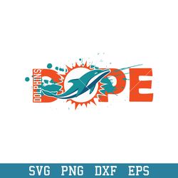 Dope Miami Dolphins Svg, Miami Dolphins Svg, NFL Svg, Png Dxf Eps Digital File