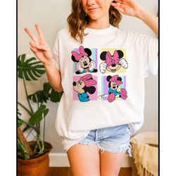 Disney Minnie Mouse Comfort Colors shirt, Disney Girls shirt, Disney Aesthetic shirt, Disneyworld shirt,Disneyland shirt