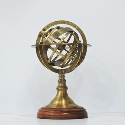 Antikythera Bronze Armillary Sphere Pendant Globe Artifact