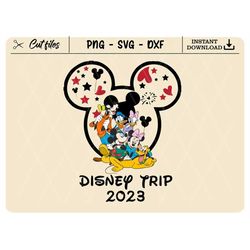Family Trip 2023 Png, Family Vacation Png, Vacay Mode Png, Magical Kingdom Png, Files For Sublimation, Only Png, Svg, Dx