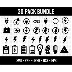 COD746- Lightening Bolt svg, Thunder Cut File, Flash svg, Lightning Clipart, Lightning Bolt Electricity Icon, Lightning