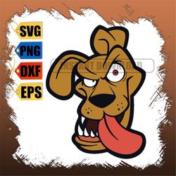 Cartoon Dog SVG, bad dog SVG, Dog Drawing, Cricut, Cut File, Dog Shirt Design, Vinyl Decal File