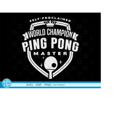 Funny Ping Pong SVG, Ping Pong png, Table Tennis svg, Ping Pong clipart, Table Tennis png, cut files for cricut, Ping Po