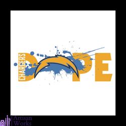 Dope Los Angeles Chargers Football Team Svg, Sport Svg, Los Angeles Chargers Football Team Svg, Los Angeles Chargers Svg