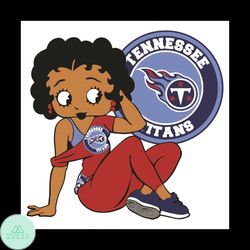 Tennessee Titans Betty Boop Svg, Sport Svg, Tennessee Titans Football Team Svg, Tennessee Titans Svg, Tennessee Titans F