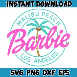 BarBie Doll Barbi Icons and Svg, Come On Let's Go Party Svg, Letters Cricut Files Digital Download SVG (25)