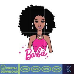 BarBie Doll Barbi Icons and Svg, Come On Let's Go Party Svg, Letters Cricut Files Digital Download SVG (32)