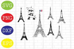 Eiffel Tower SVG, Eiffel Svg, Paris Svg, Eiffel Tower Clipart, Eiffel Tower Vector