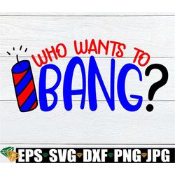Who Wants To Bang 4th Of July, Fourth Of July, Adult Humor, Sexy 4th Of July, Adult 4th Of July, Funny 4th Of July, Cut