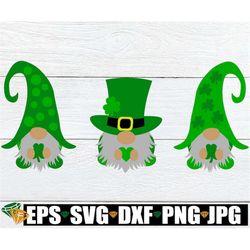 St Patrick's Day Gnomes, St. Patrick's Day Decor, St. Patrick's Day svg, Gnomes SVG, Cute St. Patrick's Day, Green Gnome