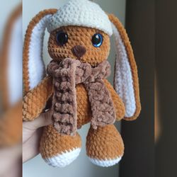 crochet toys bunny rabbit knitted toy