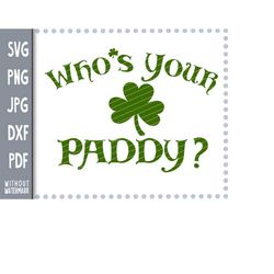St.Patrick's day SVG dxf, clover shamrock svg | Silhouette Cut Files |  St . Paddy Cricut Cut Files clipart  shirts, sig